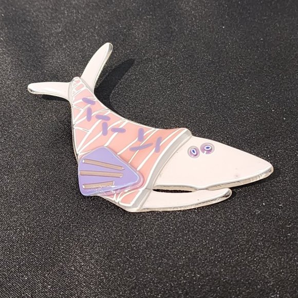 Vintage Funky Fish Brooch/Pin - Picture 1 of 4